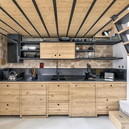 דירה Loft In Pernety *