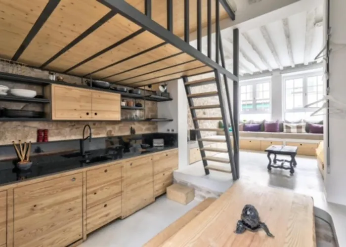 Loft In Pernety Апартаменты *